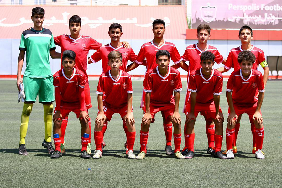 نونهالان پرسپولیس به تیر زدند، به تور زدند و دربی را بردند